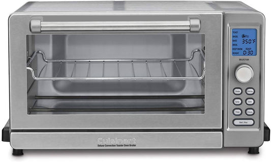 Cuisinart Deluxe Convection Toaster Oven Broiler (Brushed Stainless) - CU-TOB-135 Pie's Variety Store