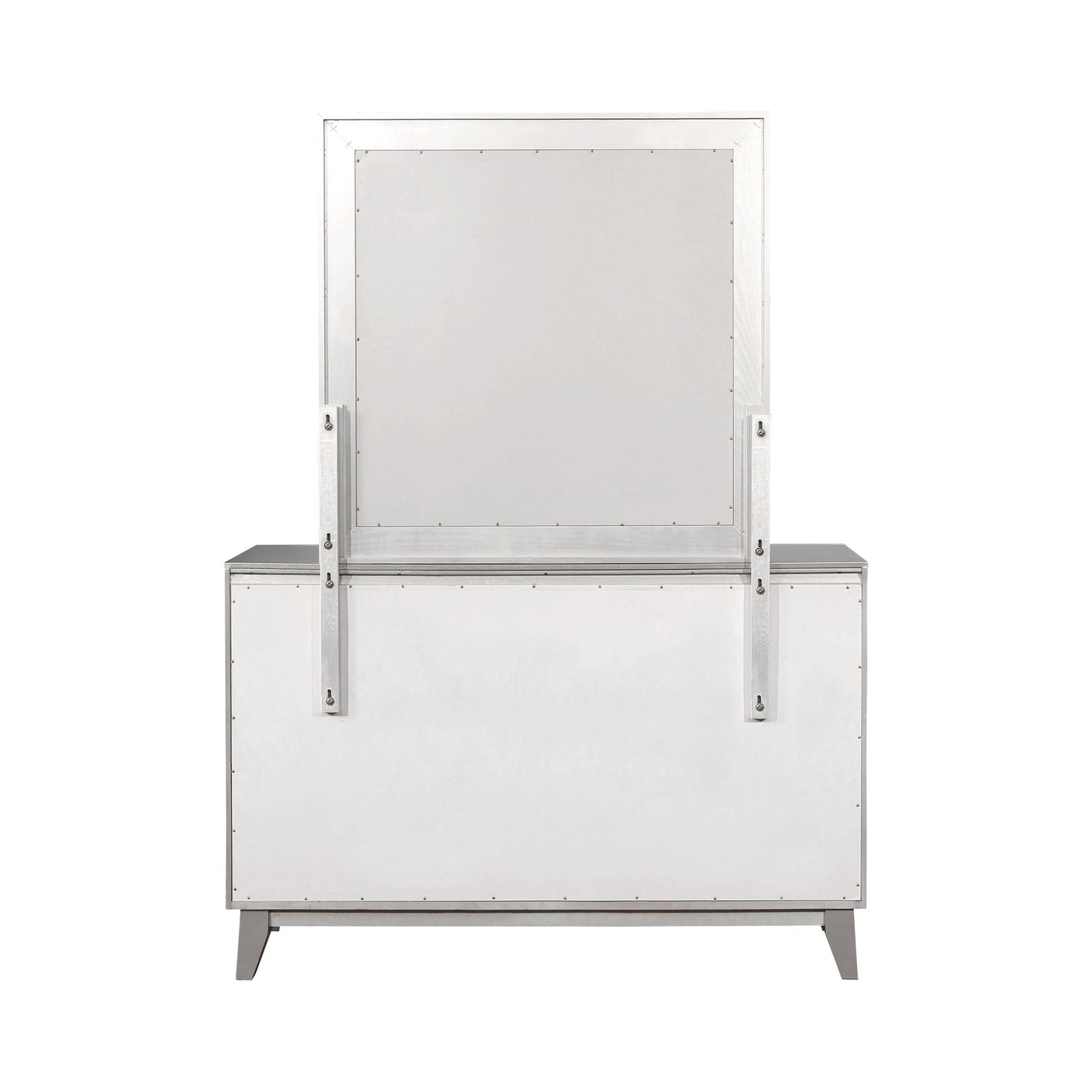 Leighton Beveled Mirror Metallic Mercury Collection: Transform A Sophisticated Space With This Radiant Transitional Mirror, This Mirror Looks Great Above A Mirror. Leighton SKU: 204924 coastmega