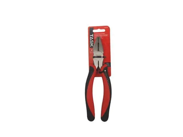 TASK TOOLS 8-Inch Linesman Pliers, Rubber Grip T25373 TASK TOOLS AHMEGA