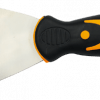 Worksite Putty Knife 5 inch(125mm), Stainless Steel, Surface Mirror Chrome, Rust Proof. Spackle Knife, Metal Scraper, Putty Knife Scraper for Drywall, Putty, Decals, Wallpaper, Baking, Spackling, Patching and Painting. - WT3141 Worksite Hand Tools