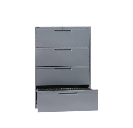 Silverline 4DL Filing Cabinet Ideal for Work and Home Office - CB1111 ebuystt