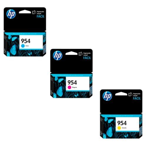 HP 954 Ink Cartridge - HP Ink 954 Cartridge Colour - (Yellow, Cyan, Magenta)- 888955 ebuystt