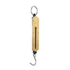 Pretul 50kg Roman Spring Scale, Pull Type, Hanging Scale, Spring Balance, S Hook, Kilogram and Pound Measurement. Ideal for General Weighing, Force Experiments, Action-Reaction Demonstrations and Much More - 21254 MEGA