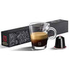 Nespresso Buenos Aires Lungo Coffee Capsules is a fragrant and balanced blend of washed Colombian Arabica that adds delicate fruit acidity and lightly fried Ugandan Robusta that adds malty cereals and sweet notes of popcorn to the mix - NESC-135-0296