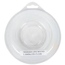 Trimmer Line Round - 3.30MM x 15M Clear MEGA