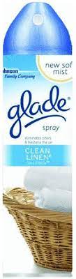 GLADE AEROSOL SPRAY CLEAN LINEN 227G - GLDAERSCLL227 Pie's Variety Store