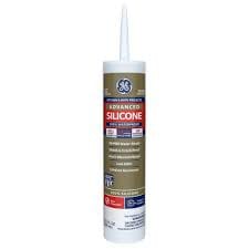 GE Silicone I Kitchan and Bath Caulk, 10.1 oz Cartridge, White - GE2749484 MEGA