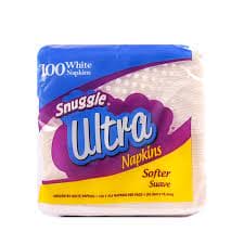 SNUGGLE ULTRA NAPKINS 250CT - SN250CT Pie's Variety Store