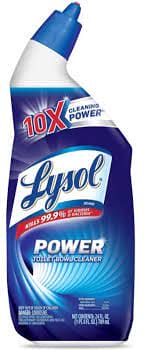LYSOL TOILET BOWL CLEANER WITH BLEACH CLEAN SCENT - LTBCWBC12 Pie's Variety Store