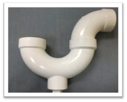 PVC Trap S/Joint C/Out DWV MEGA