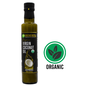 Greens Best Organic Virgin Coconut Oil Cold Press 250ml is healthy and ideal for cooking. It is also great for the skin and hair-79030466797