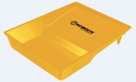 Worksite Paint Roller Tray 14.5 inch X 10.25 inch (365*260mm), made of quality plastic, durable and reusable, resists cracking and prolong the life of your original paint tray. Rustproof, solvent resistant copolymer polypropylene.- WT8025 Worksite Hand Tools
