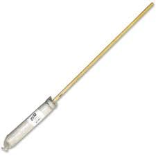 Large Cotton Deck Mop This Large Cotton Deck Mop with Wood Handle is handmade and is the perfect versatile wet mop for both indoor and outdoor cleaning jobs. Its sturdy handle and is wire wound with a cotton mop head for optimal absorption-LCDM45 Hannah's Variety Store