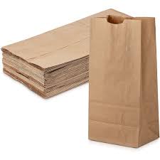 Brown Paper Lunch Bags, Paper Grocery Bags, Durable Kraft Paper Bags 10lb 100 Pack- These multipurpose bags can hold canned foods, sandwiches and just about anything - 43100001004 Pie's Variety Store