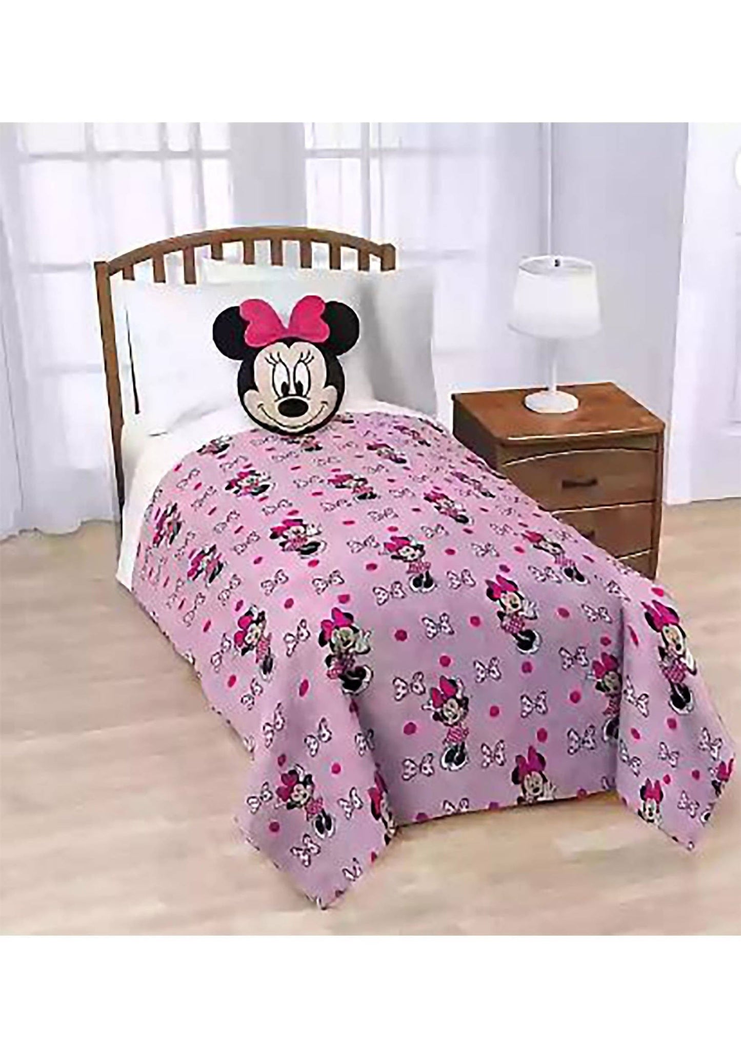 Nogginz pillow and Plush blank set This Disney Mickey Mouse Nogginz and Plush Blanket Set features your child's favorite iconic Disney character, Mickey Mouse! The plush, super cozy 62" x 90" blanket features your child's favorite Disney character-35344 Hannah Frederick
