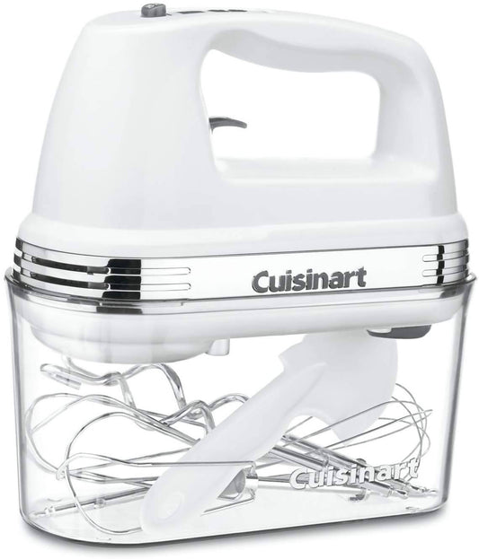 Cuisinart Power Advantage Plus 9-Speed Handheld Mixer with Storage Case (White) - CU-HM-90S Pie's Variety Store