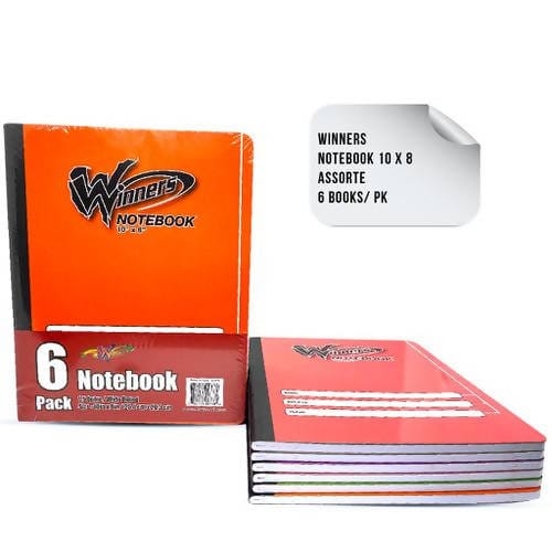 John Dickinson Hard Cover Notebook 6 pk Designed to withstand long term use the take along notebook keeps up with busy schedules, from home to class and back again - 273906 Hannah's Variety Store