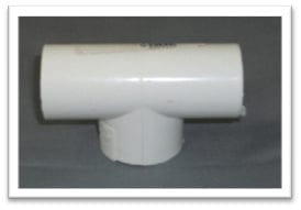PVC TEE SCH 40 MEGA
