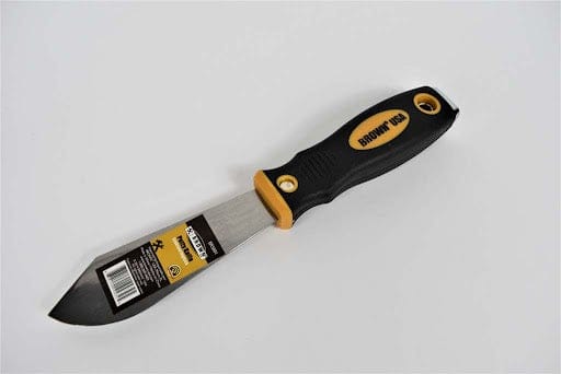 Putty Knife Material: Stainless Steel, surface mirror Chrome, Rust-Proof; the handle material - KNIFEX MEGA