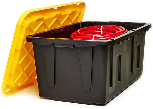 Green Pak Commercial Tote 27 gal Whether you are going camping, fishing, hauling sports equipment or just storing your personal items in the garage, this tote is the ultimate reliable tool to get the job done -294000 Hannah's Variety Store