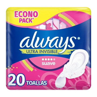 ALWAYS PANTY LINERS BREATHABLE SCENTED 20CT - APLBS20 Pie's Variety Store