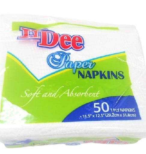 HI DEE NAPKINS 100CT - HDN100CT Pie's Variety Store
