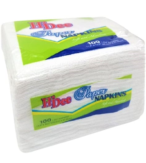 HI DEE NAPKINS 100CT - HDN100CT Pie's Variety Store