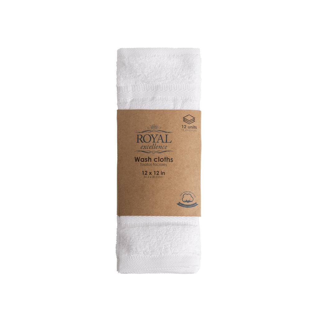 Royal Excellence Towels 12 Units / 30.5 cm x 30.5 cm / 12" x 12". These commercial-grade cloth wipes are perfect for institutional restrooms, office restrooms or even in your home. -458646 EBUYSTT