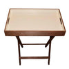 Portable Multipurpose Tray with Side Handles and Folding Stand - 482599