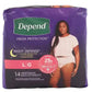 Depend Female Underwear Large 17 Count - 03600038531 Pie's Variety Store