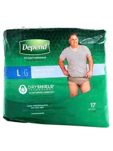 Depend Female Underwear Large 17 Count - 03600038531 Pie's Variety Store