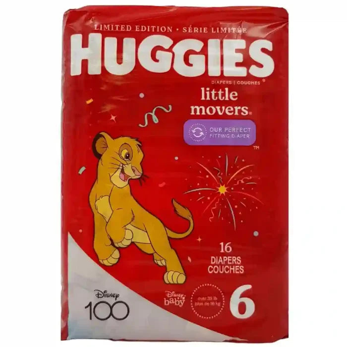 Huggies Little Movers S5 (19 diapers) - 3600049680 Pie's Variety Store