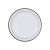 Café Express Premium Plastic Plates 50 Units - 498604