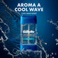 Gillette Cool Wave Men’s Antiperspirant and Deodorant Gel 5 Units / 107 g / 3.8 oz-419338 Hannah's Variety Store