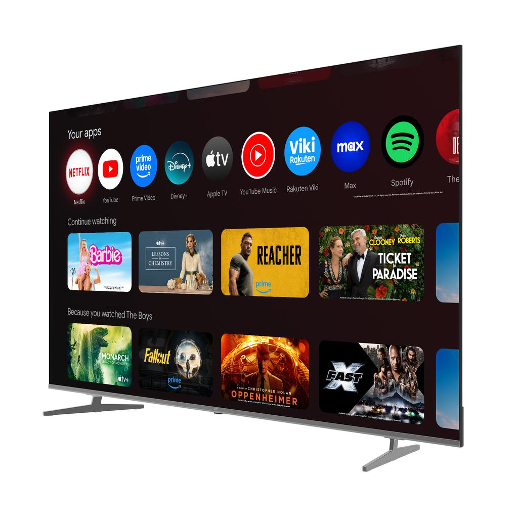 JVC 215.9 cm / 85" Inches Smart Google 4K LED UHD TV LT-85KM958 ebuystt