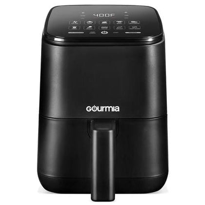 Gourmia Digital Deep Fryer 1.89 L / 64 oz, Dehydrates, Crisps, Roasts, Reheats, Bakes for Quick Easy Meals, Dishwasher-Safe, from the Makers of Instant Pot, Black- 461393