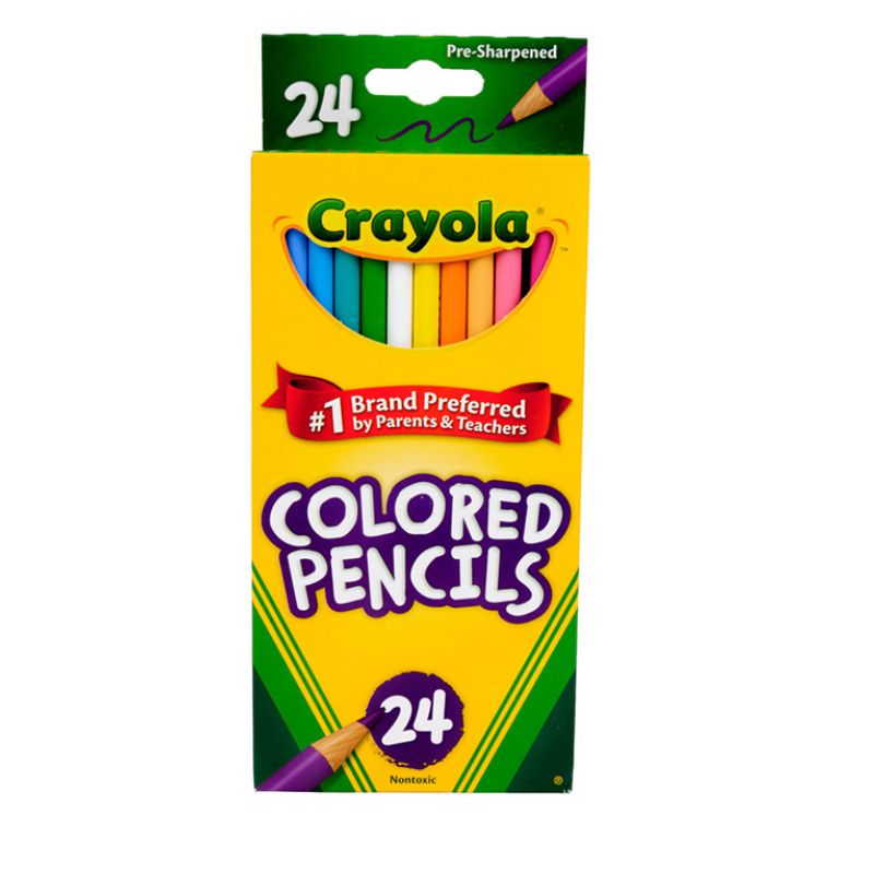 Crayola Coloured Pencils Twistable 12 Pack - 07166257408 Pie's Variety Store