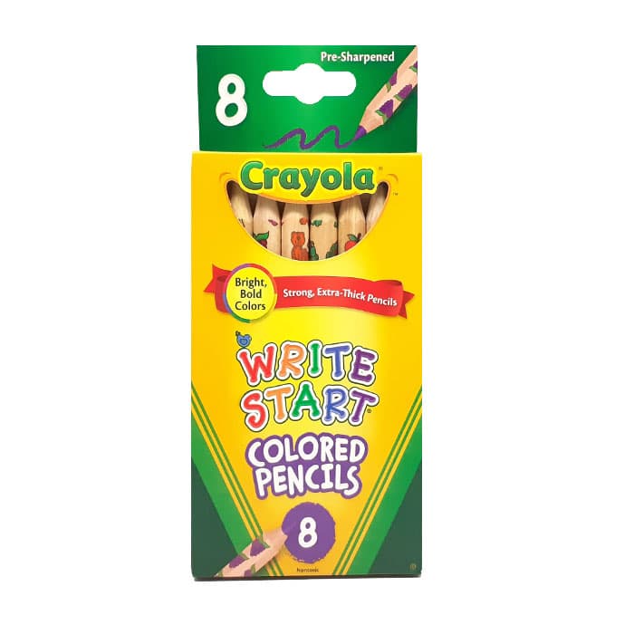 Crayola Coloured Pencils Twistable 12 Pack - 07166257408 Pie's Variety Store