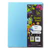BriCha Bristol Board 180 GSM, Blue (25 Sheets) - 810626012383