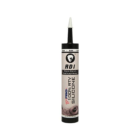 Red Devil 100% RTV Silicone Industrial Grade Sealant 10.1 FL. OZ. Cartridge Black 08166I, sealing and glazing compound that is ideal for use in most OEM and maintenance applications-48068 MEGA