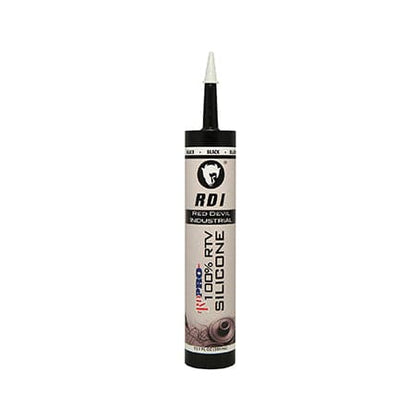 Red Devil 100% RTV Silicone Industrial Grade Sealant 10.1 FL. OZ. Cartridge Black 08166I, sealing and glazing compound that is ideal for use in most OEM and maintenance applications-48068