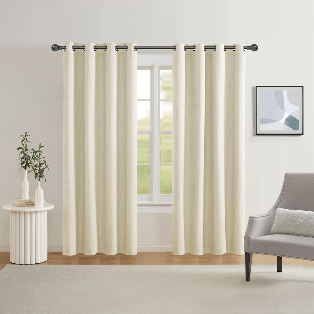 Thermaguard Blackout Curtains 2 Units / 132 cm x 213 cm / 52" x 84" ebuystt