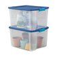 Sterilite Clear Plastic Storage Box with Lid 68.14 L / 18 gal-513432 ebuystt