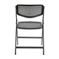 Genesis Folding Chair Black 48 cm x 56 cm x 82 cm / 18 inch x 22 Inch x 32 Inch - 395738 ebuystt