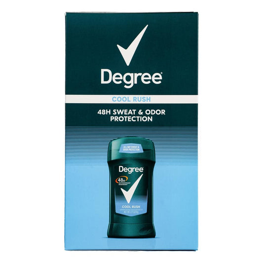 Degree Cool Rush Deodorant 5 Units / 2.7 oz / Cool Rush scented deodorant for men. Prevents sweat. Designed for sports. Invigorating fragrance. / 29284 dayana sifontes
