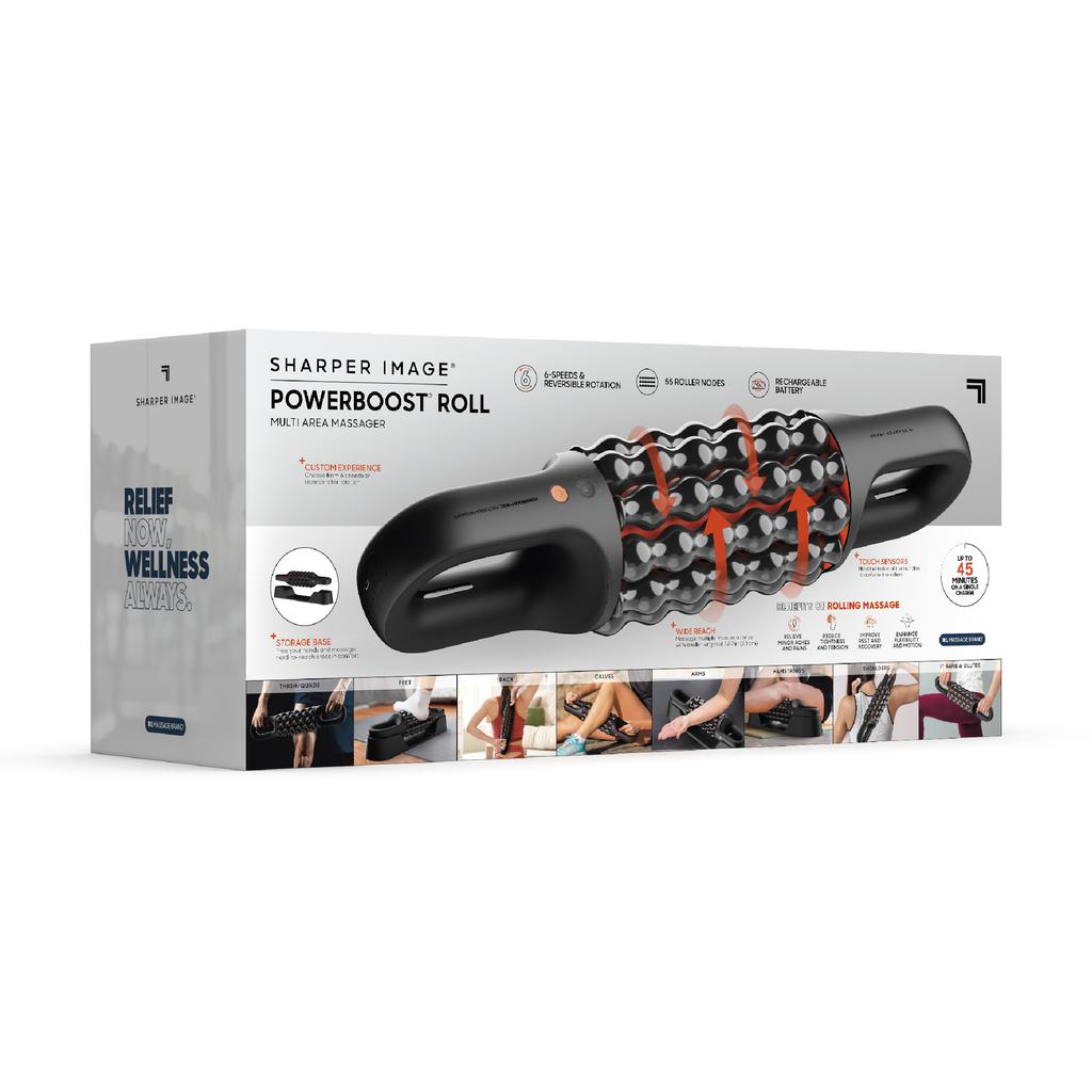 Sharper Image Powerboost Roll 6-Speed Multi-Area Massager-512031 EBUYSTT