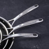 Henckels Stainless Steel Nonstick Fry Pan Set 3 Pieces - 493270
