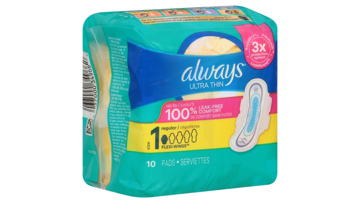 ALWAYS PANTY LINERS BREATHABLE SCENTED 20CT - APLBS20 Pie's Variety Store