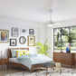 Hunter White Ceiling Fan with LED Light 132 cm / 52 inches - 502197 ebuystt