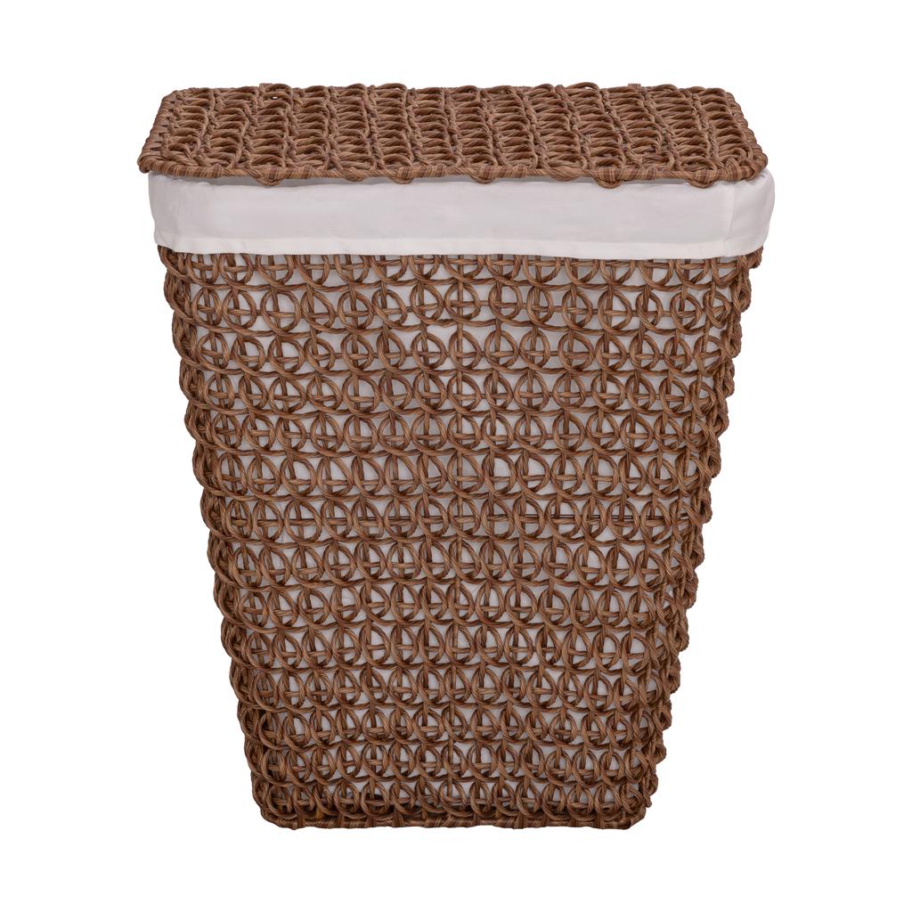 Seville Classics Handwoven Laundry Hamper with Durable Steel Frame -503345 ebuystt